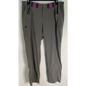 No Fly Zone Field N‎ Stream Cargo Pants Pockets Hiking Used Womens 18x31 Gray